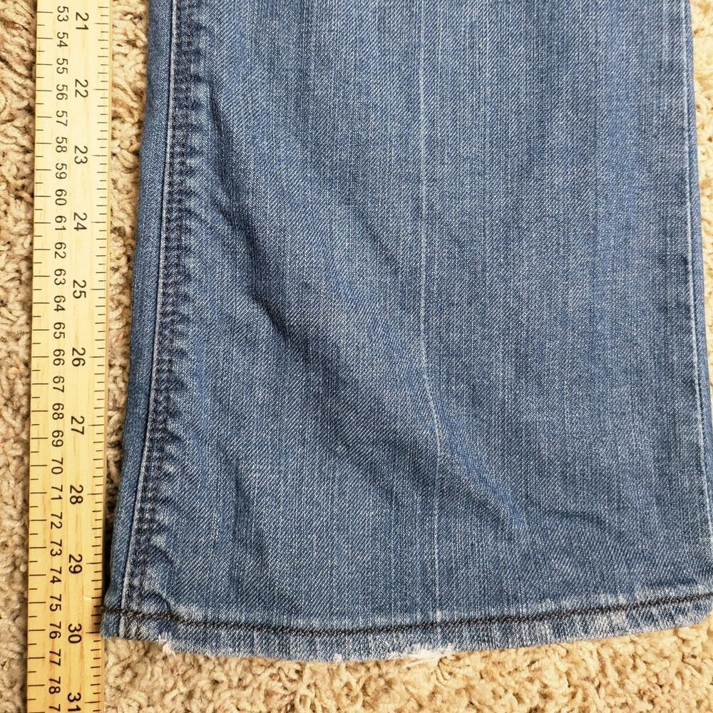 Vintage Express Jeans Eva Boot Cut Sz 10R Embellished Rhinestones Y2K Western - Picture 5 of 11